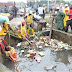 Lagos Officials Clear Blocked Drainage To Control Flooding In Lekki (Photos)