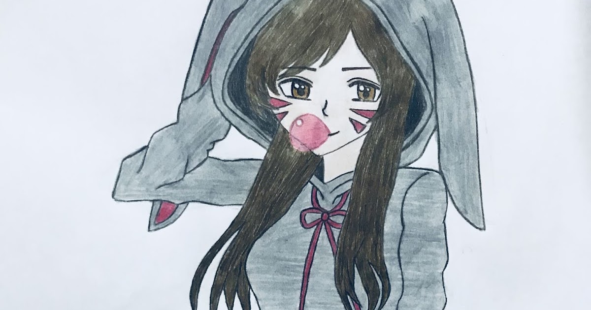 صور رسمات بنات انمى كيوت عالم الكتب