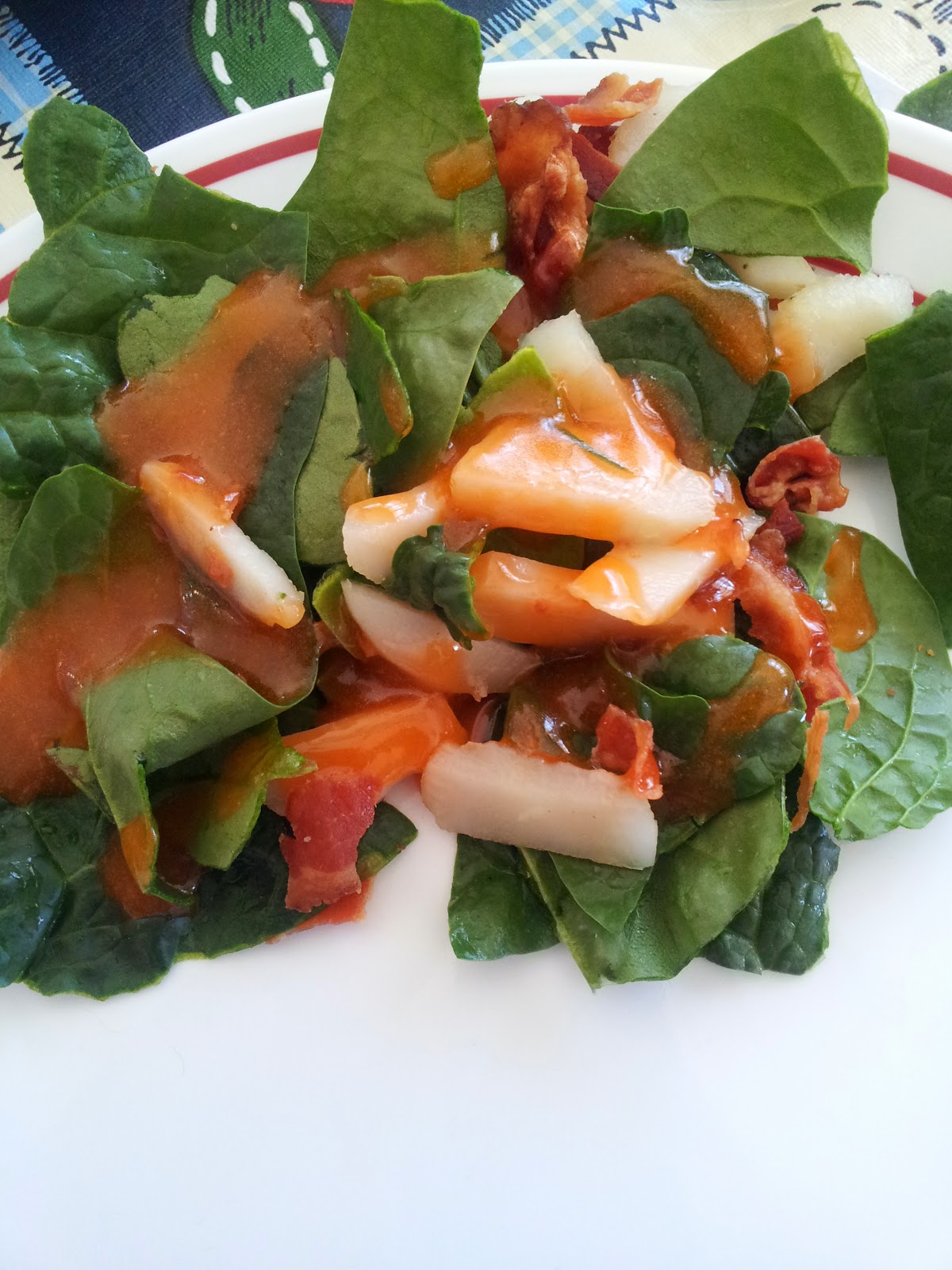 Farmstand Cookbook spinach salad