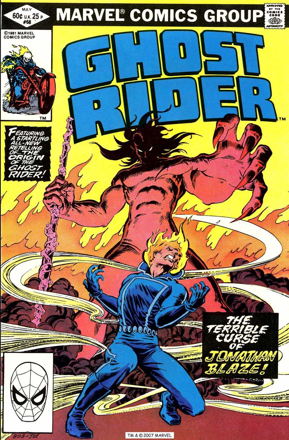 Read online Ghost Rider (1973) comic -  Issue #68 - 1