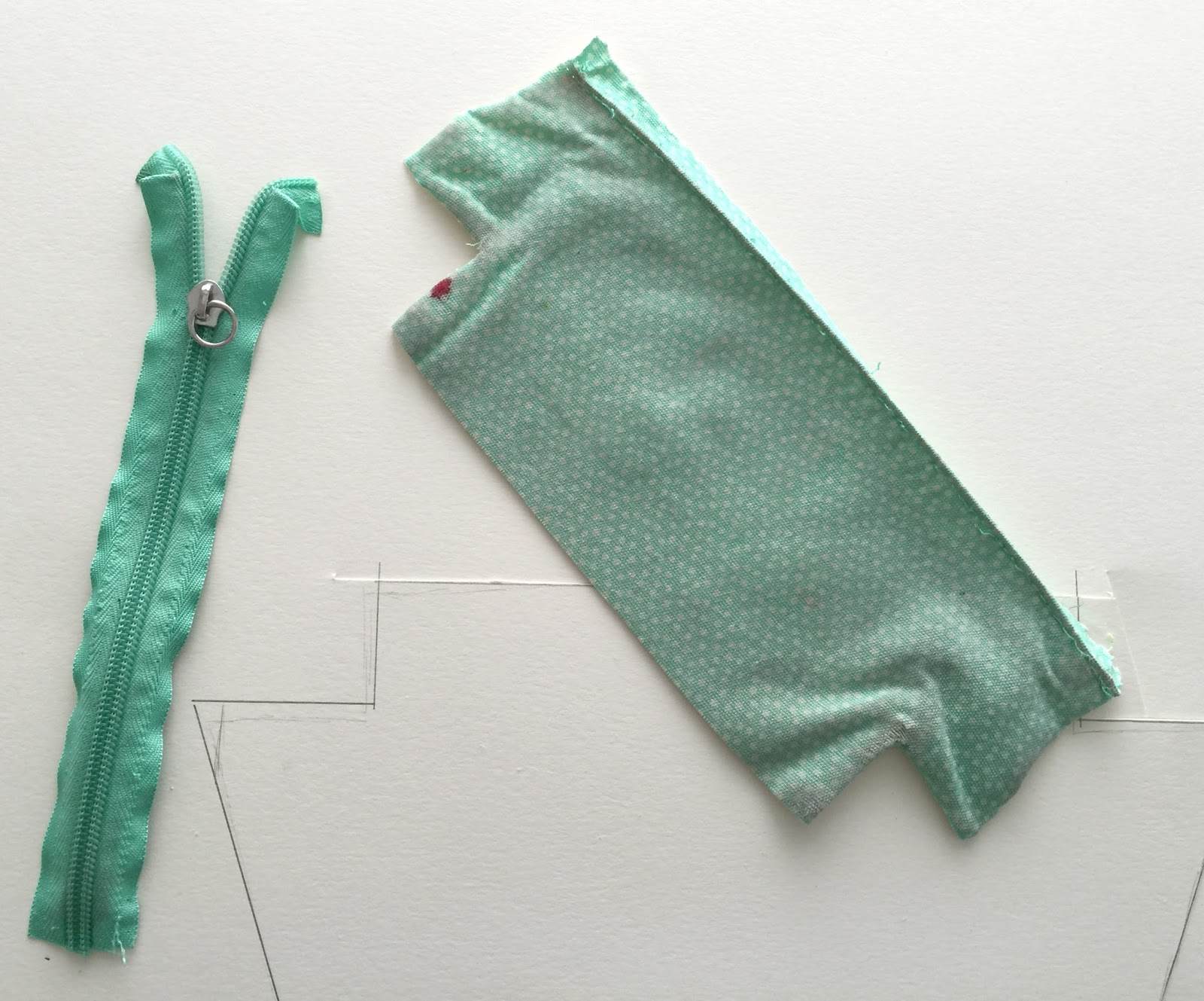 Green Bag Lady Zip Pouches for School