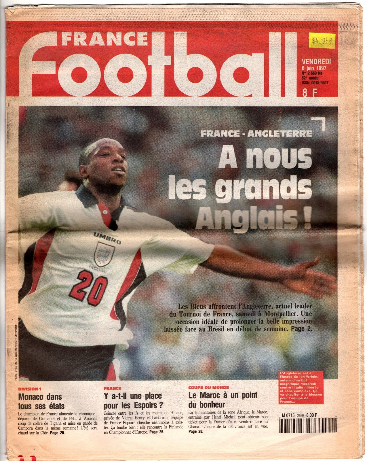 Soccer Nostalgia TournamentsPart 10 1997 Tournoi de FrancePart 1