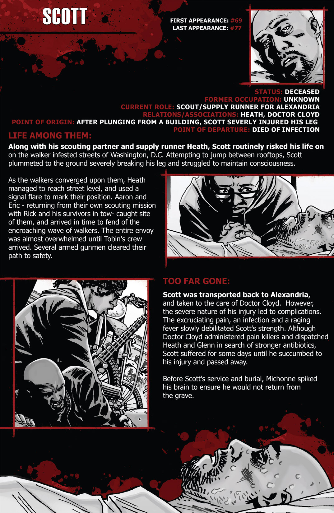 Read online The Walking Dead Survivors' Guide comic -  Issue # TPB - 105