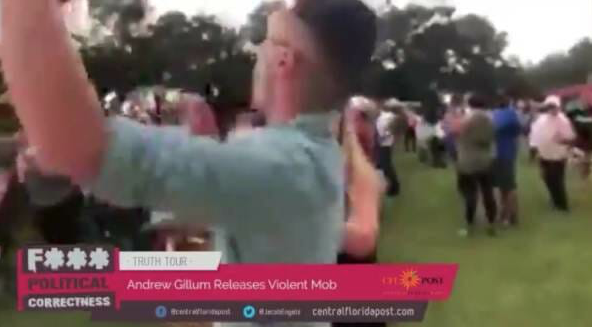ANGRY DEMOCRAT MOB Assaults Gay Journalist at Andrew Gillum Rally #JobsNotMobs (VIDEO)
