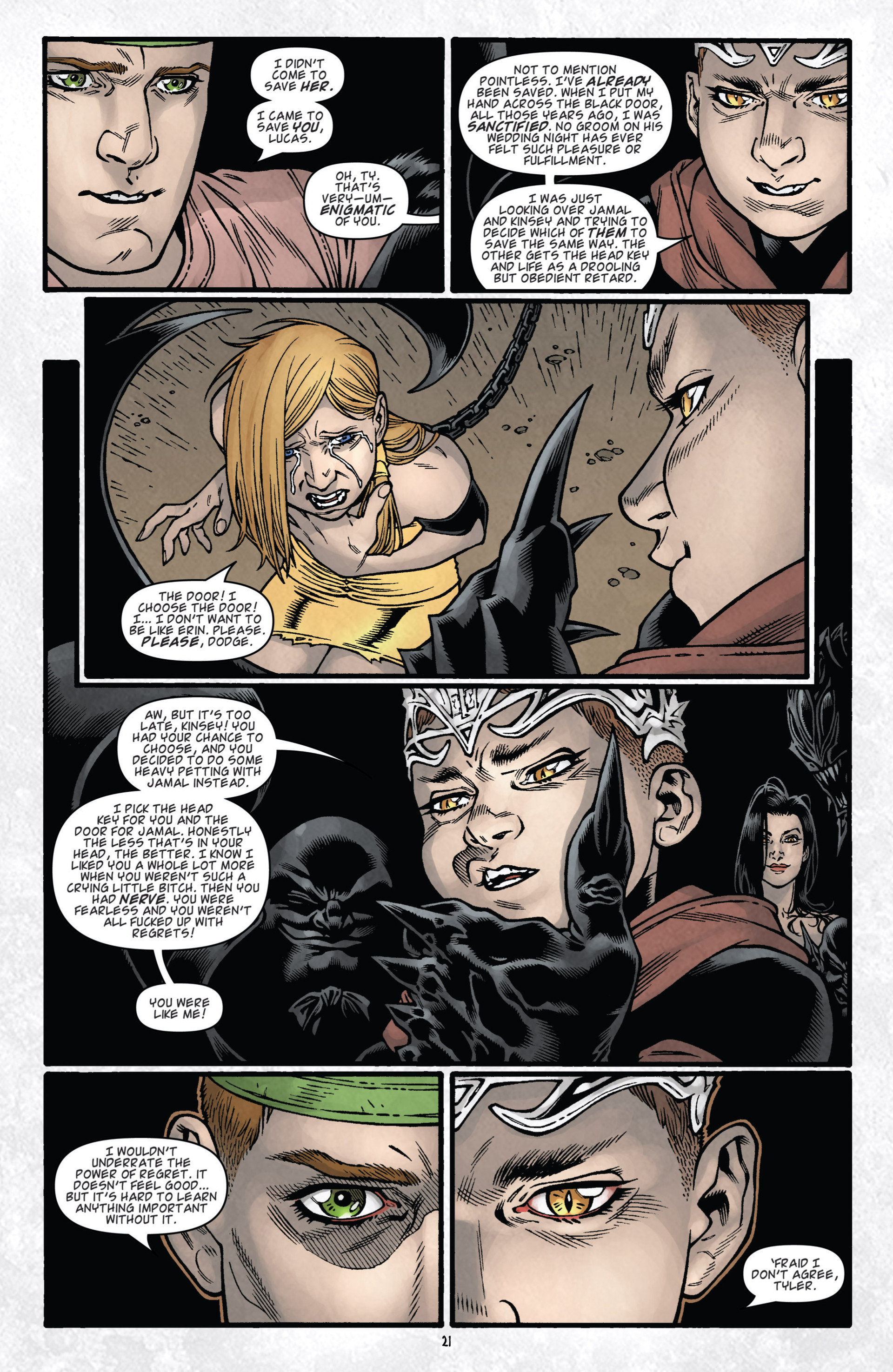 Read online Locke & Key: Alpha comic -  Issue #1 - 22
