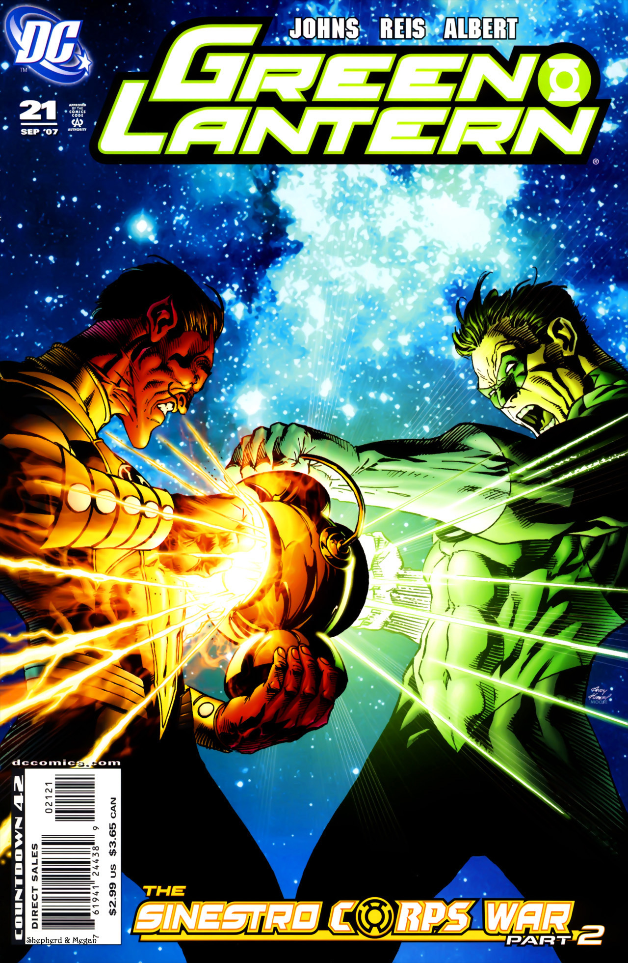 Read online Green Lantern (2005) comic -  Issue #21 - 2