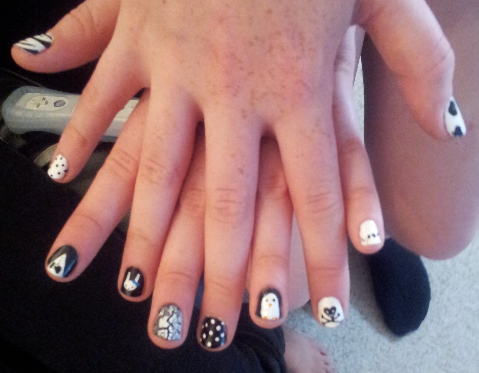 Kawaii Nail Art Tia's Sleepover party