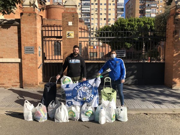 El Frente Bokerón entrega material de higiene a las Hermanitas de los Pobres