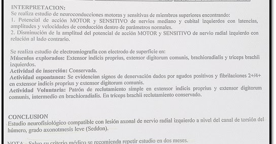 Lesión del Nervio Radial Radial Nerve Palsy LO QUE Lesión del Nervio Radial Radial Nerve Palsy LO QUE