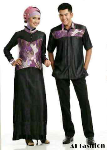 Model Baju Couple Muslim Lebaran Tahun 2019