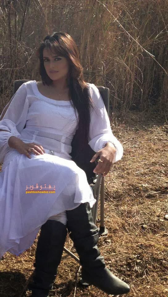 Sobia Khan New Red Color Dress Photos in "Azari" Film