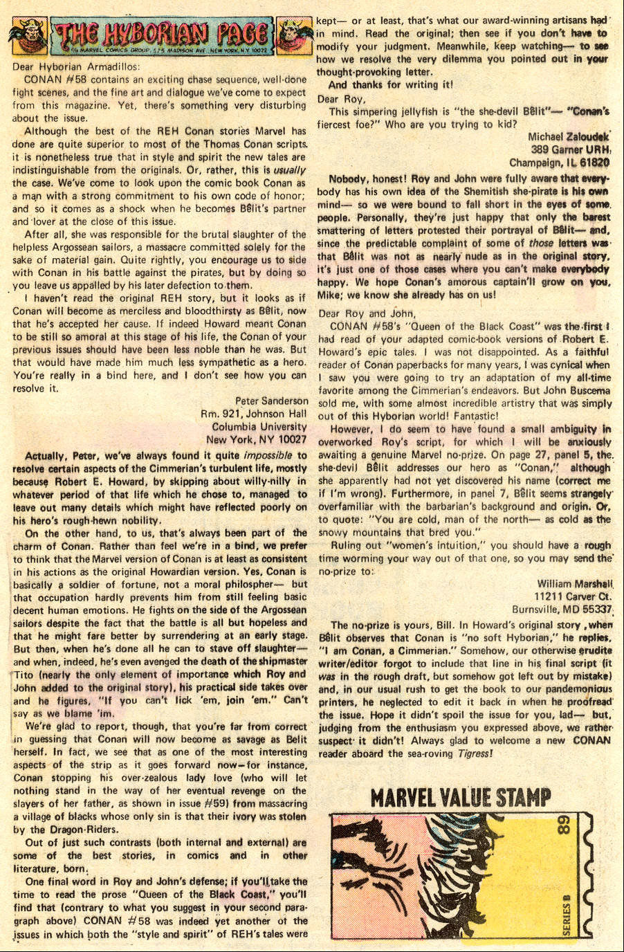 Conan the Barbarian (1970) Issue #62 #74 - English 21