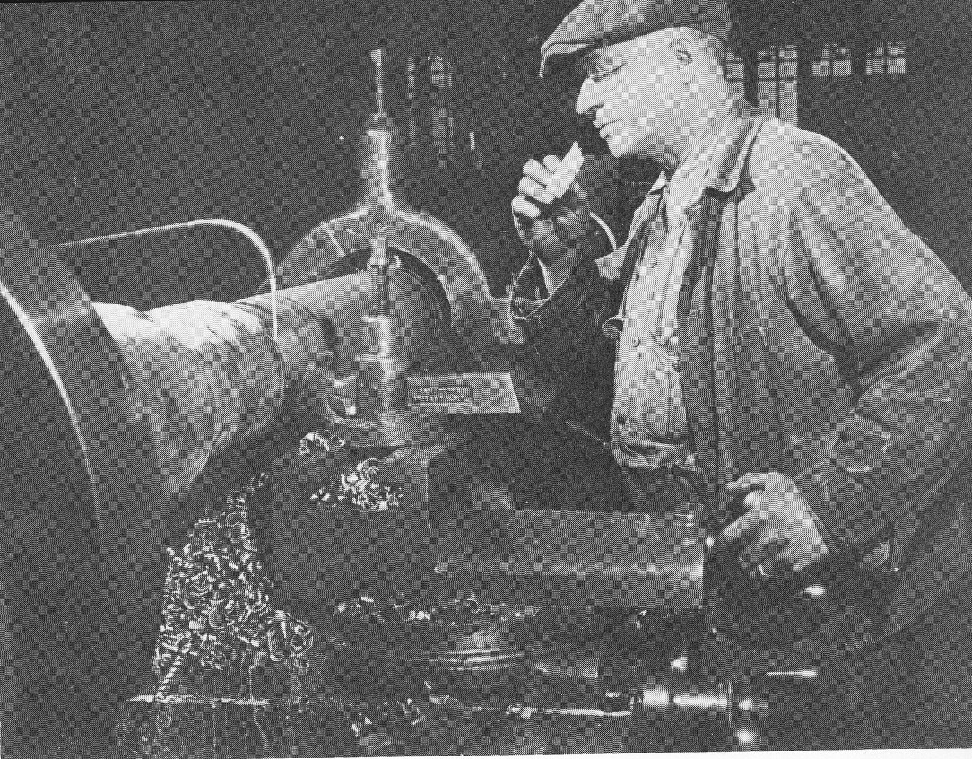 Progress is fine, but it's gone on for too long. Eating on the job Machining a gun barrel