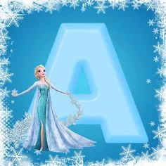 Frozen Letters. Letras de Frozen.