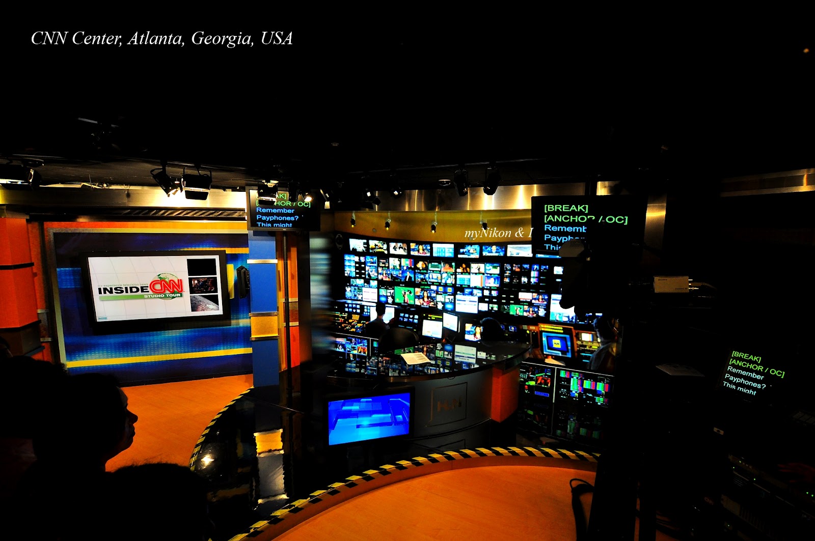 My Nikon and I USA Atlanta CNN Center (Breaking the News)