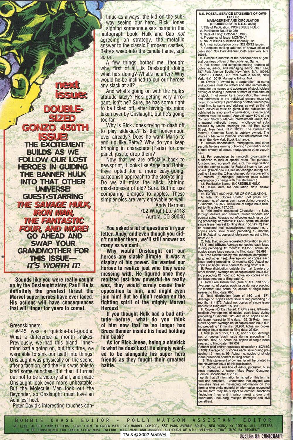 The Incredible Hulk (1968) issue 449 - Page 34