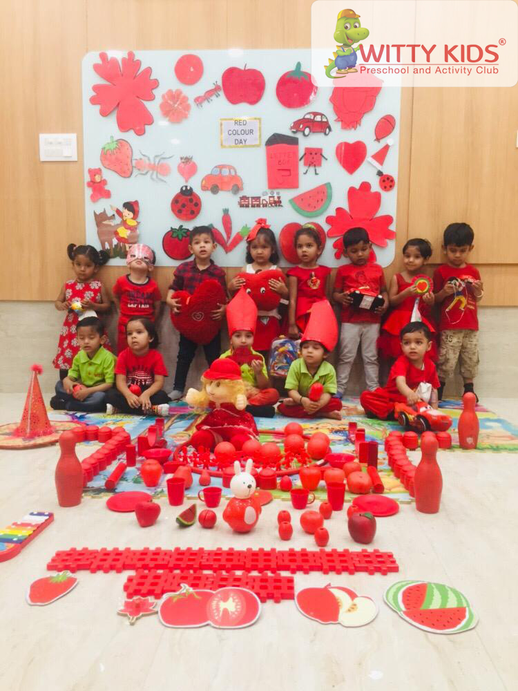 On The Top Of The World Red Colour Day Celebrated By Nursery Kids On The Top Of The World Red Colour Day Celebrated By Nursery Kids