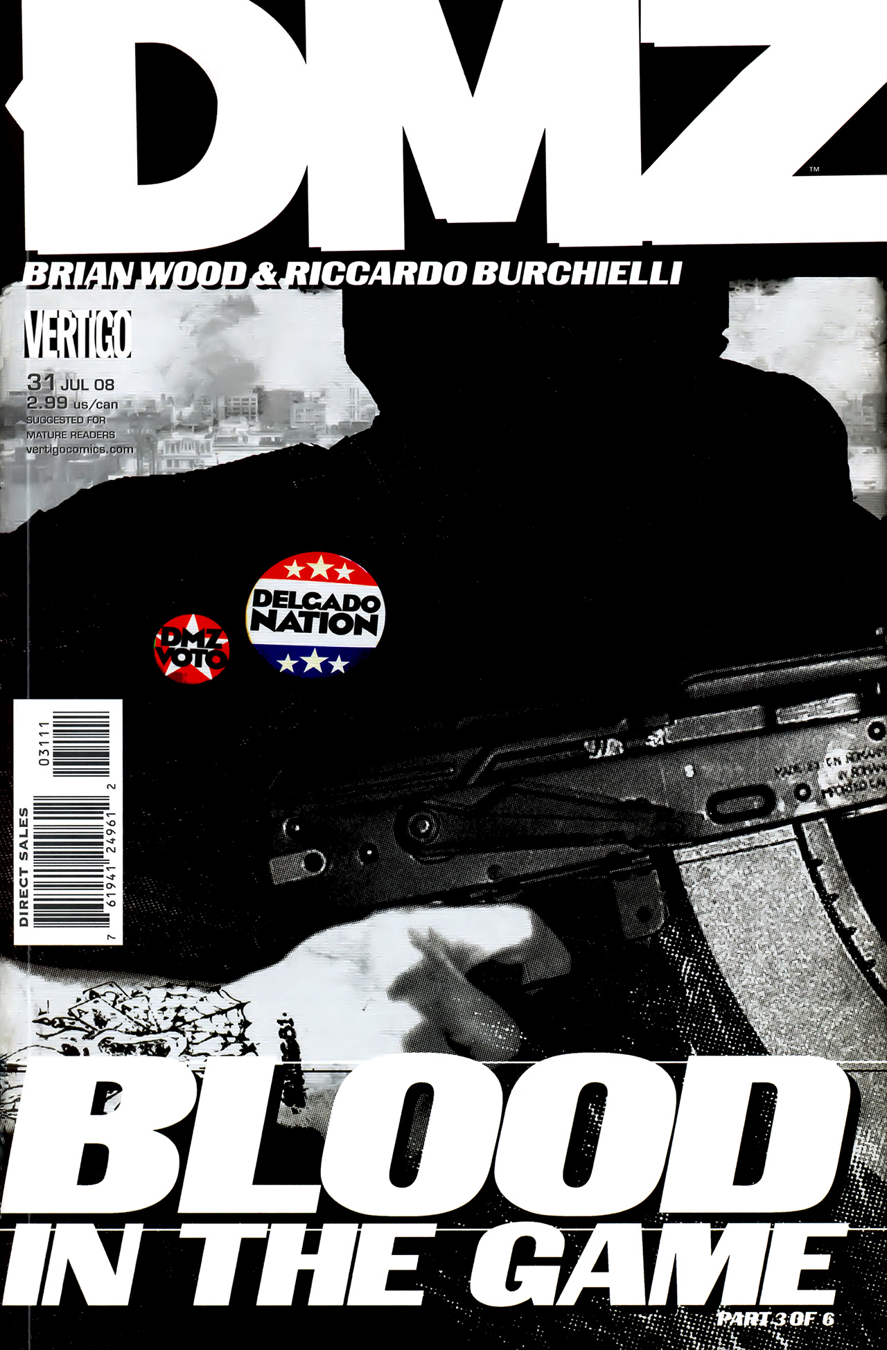 Read online DMZ (2006) comic -  Issue #31 - 1