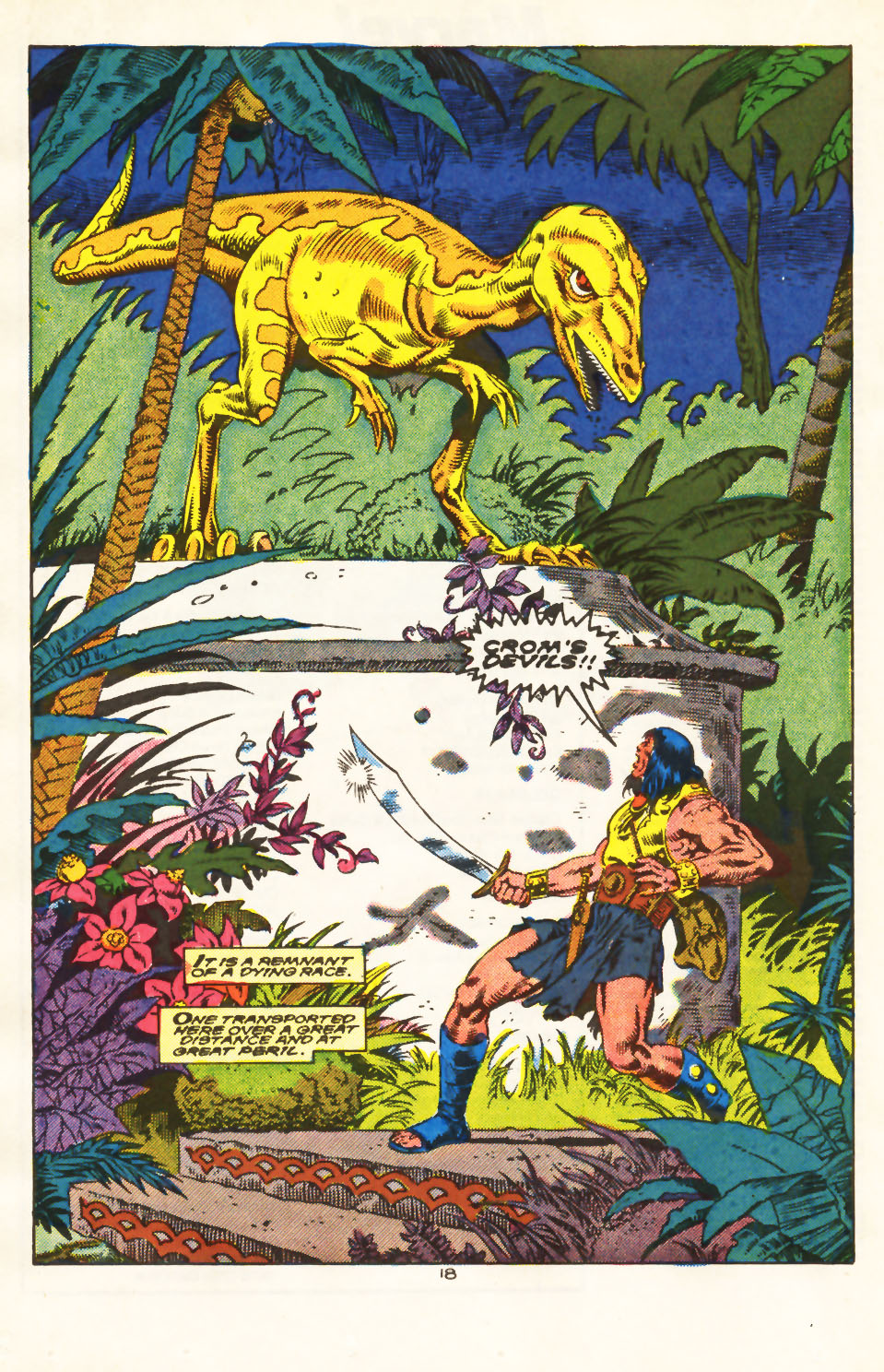 Read online Conan the Barbarian (1970) comic -  Issue #213 - 14