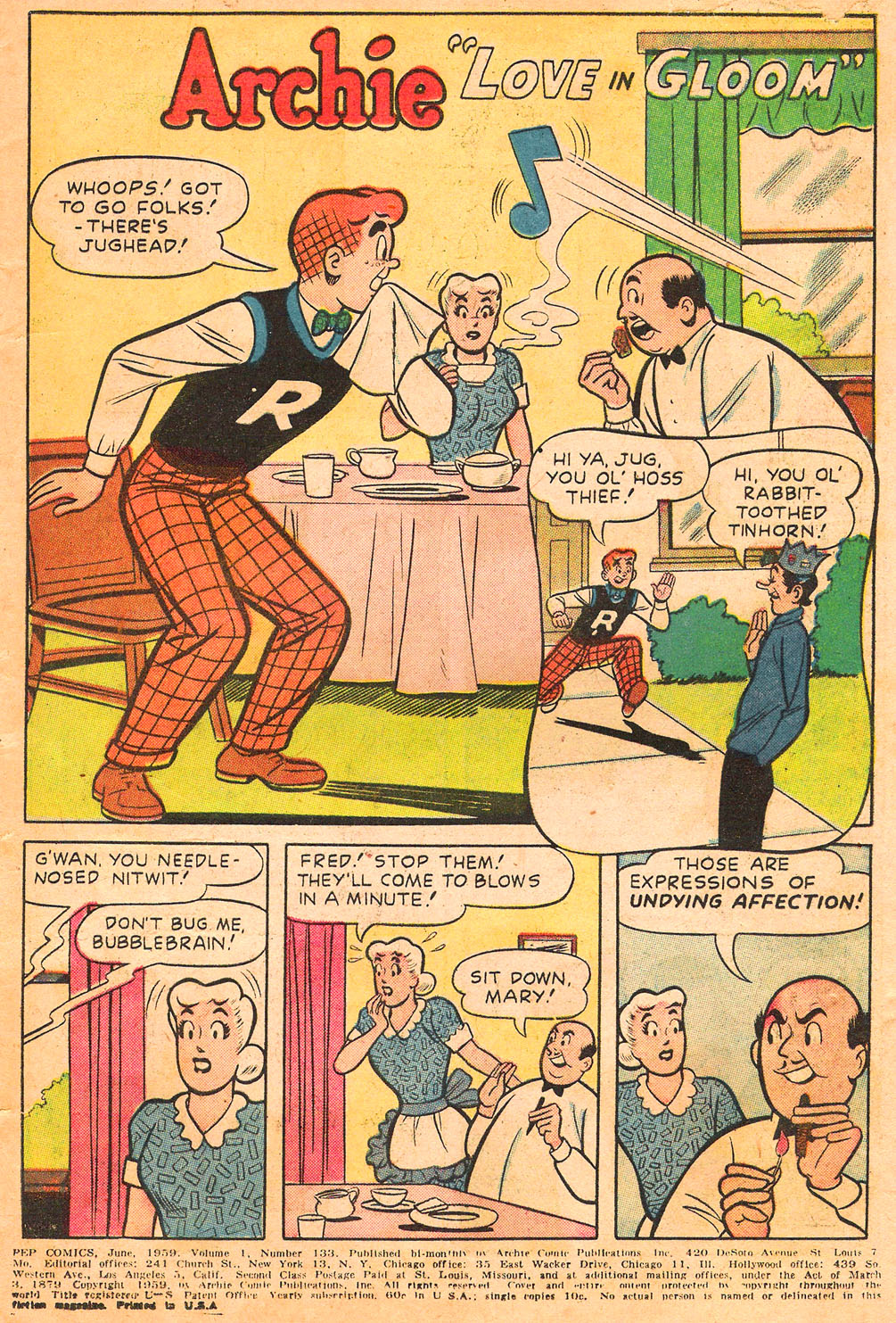 Read online Pep Comics comic -  Issue #133 - 3