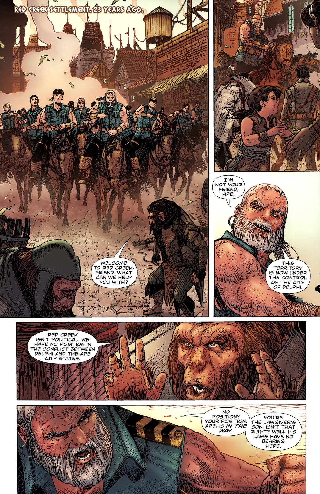 Read online Planet of the Apes (2011) comic -  Issue #10 - 6