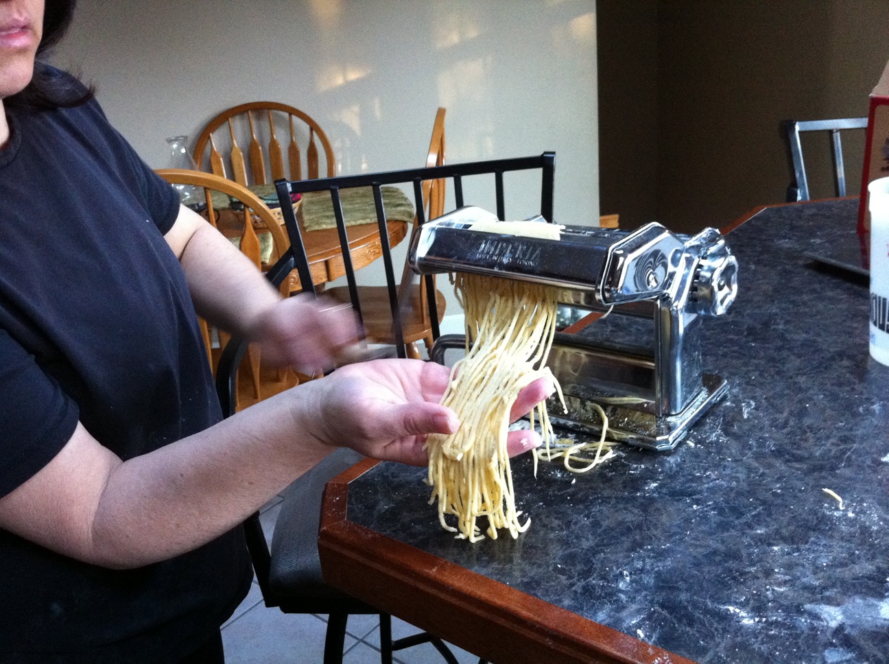 At Home My Way MAKING HOMEMADE SPAGHETTI PASTA