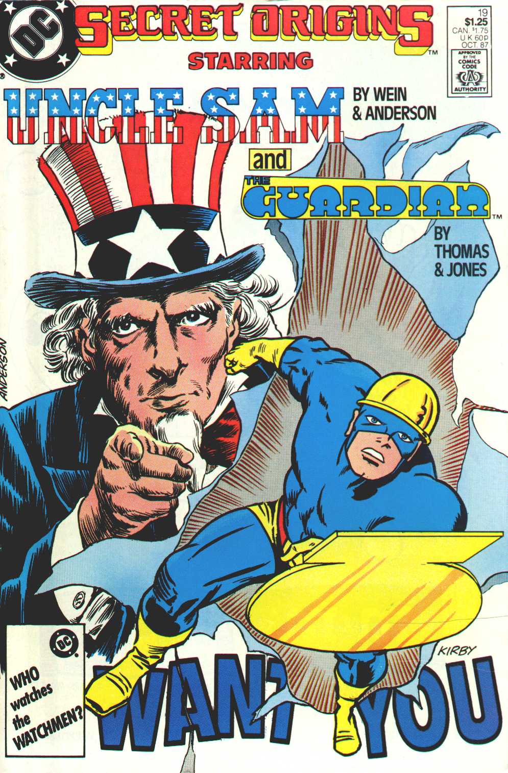 Read online Secret Origins (1986) comic - Issue #19 - 1