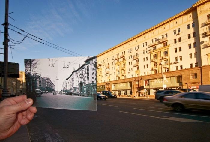 Старая и новая москва в одном Старая и новая москва в одном