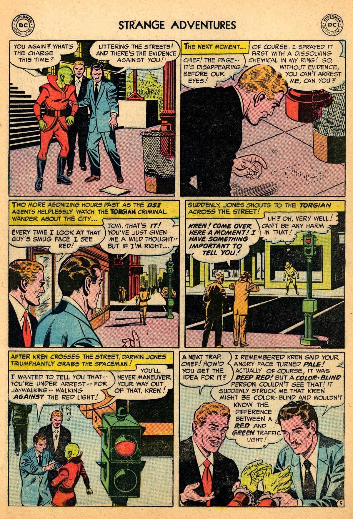 Read online Strange Adventures (1950) comic -  Issue #58 - 16