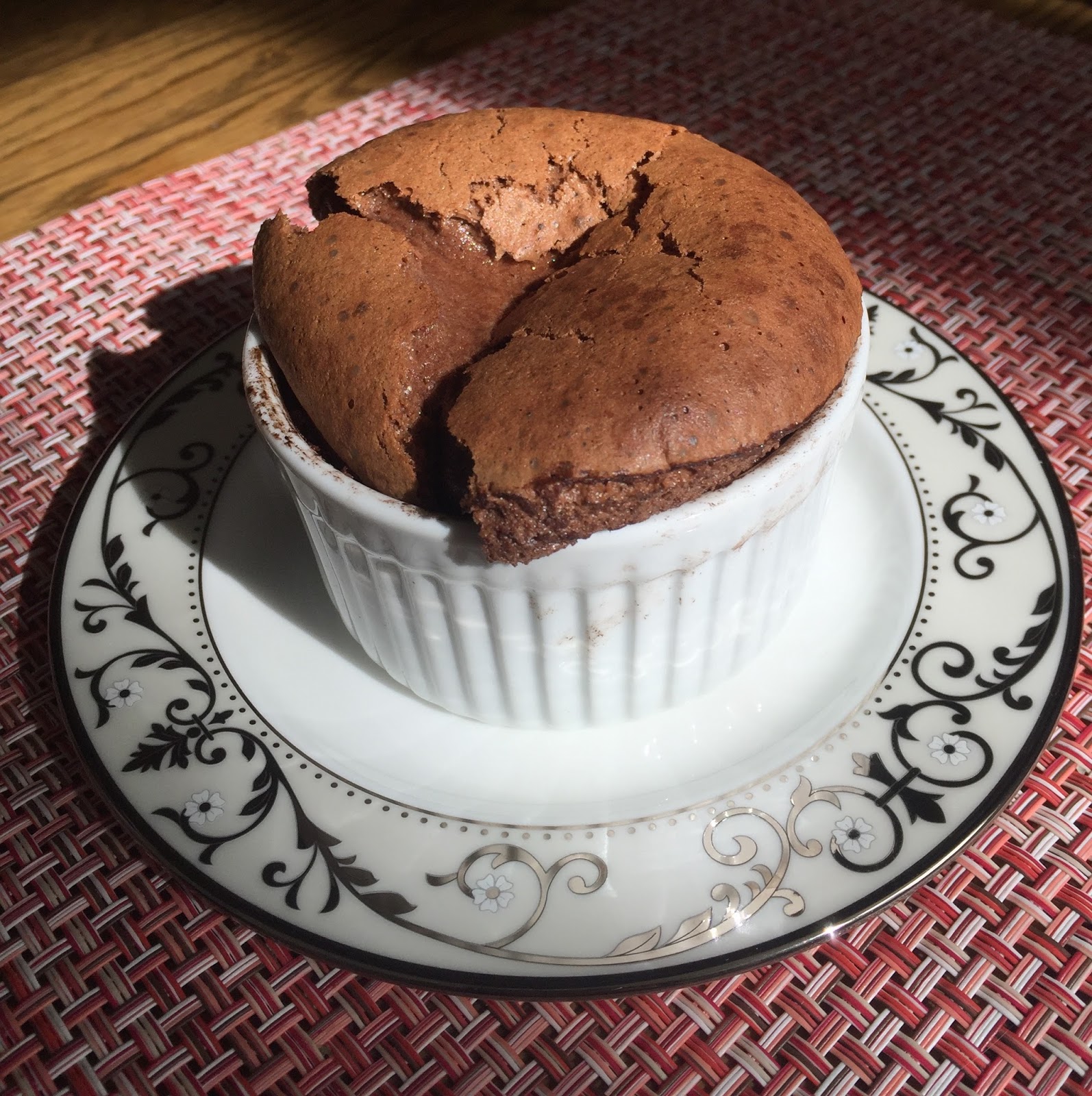 Poppies and Paperbacks Nutella Soufflé by Tasty (and Me)