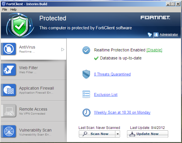 نتيجة بحث الصور عن ‪Forticlient free antivirus‬‏