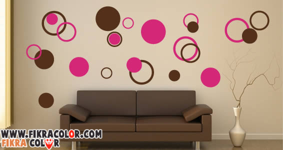 انواع الرسم على الجدران ديكورات عصرية لاخذ افكار Fikra Color