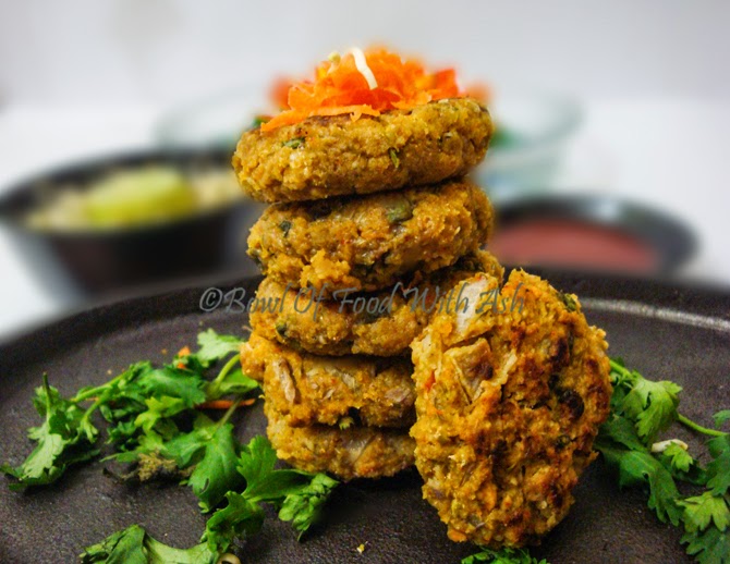 Oats and Sprouts Cutlet
