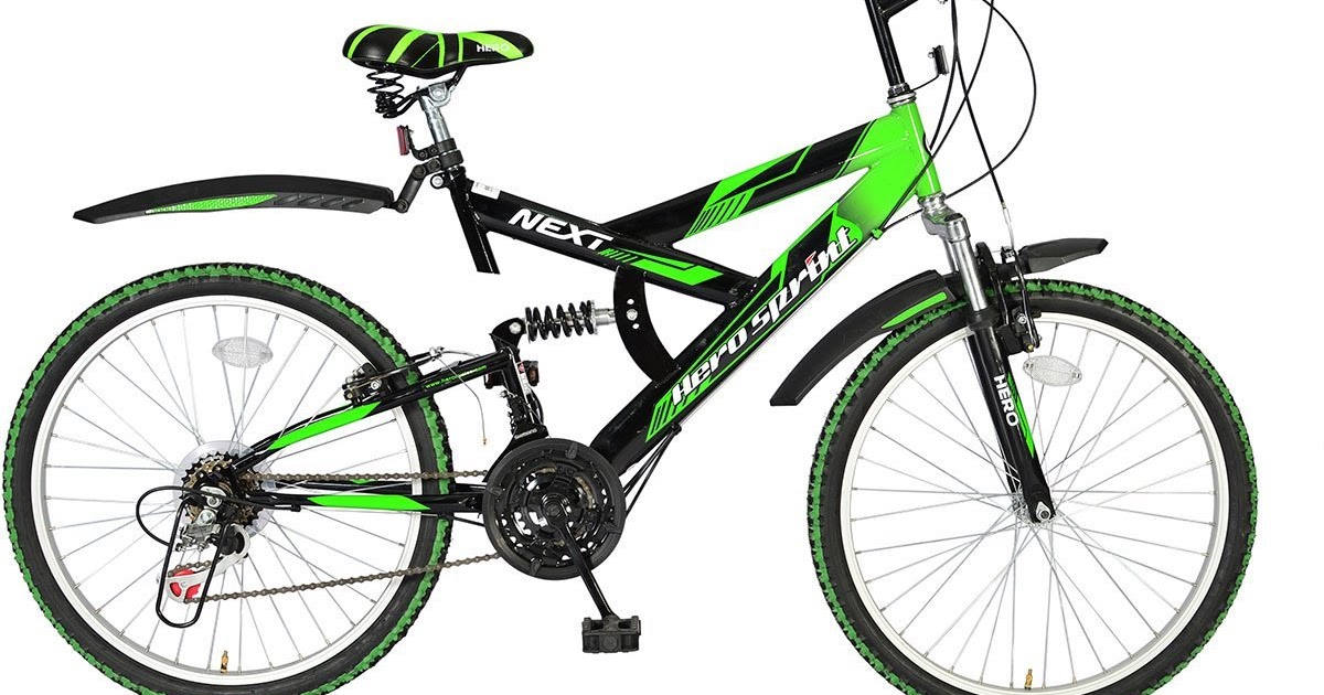hero next 24t 18 speed mountain cycle