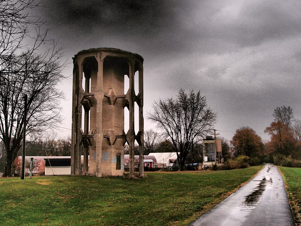 Towns and Nature Decatur, IN Erie Concrete Water Tower Base