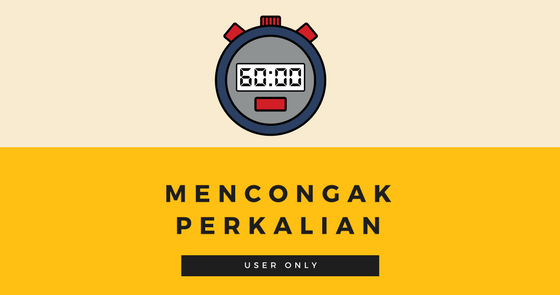 Mencongak Perkalian 6