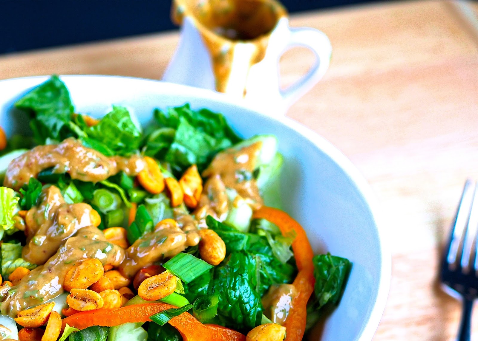 Meri Rasoi Thai Salad with Peanut butter dressing