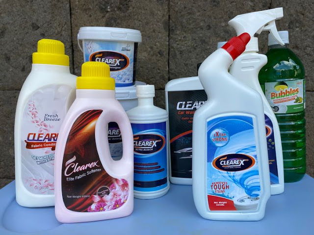 Clearex home cleaning products