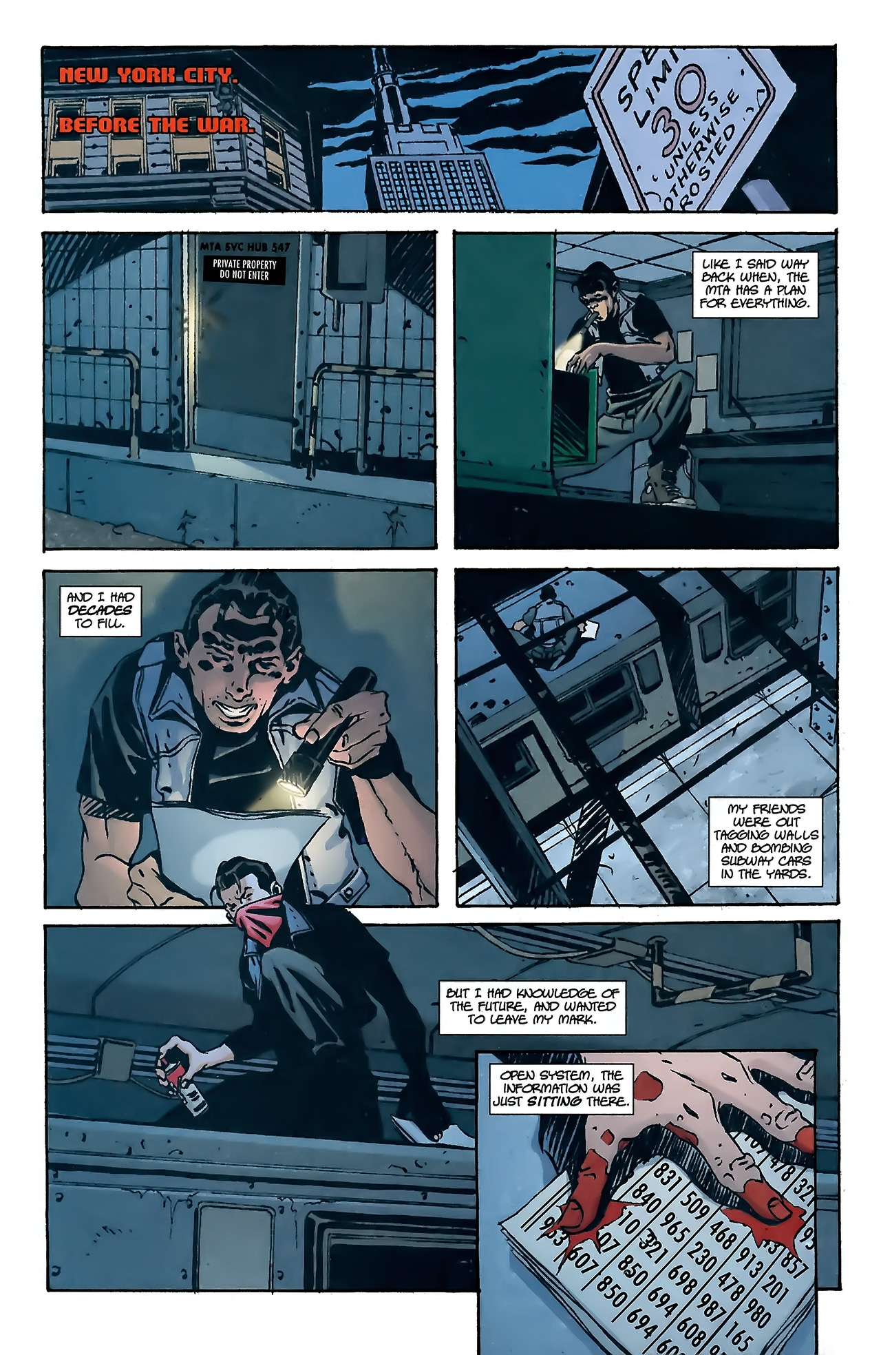 Read online DMZ (2006) comic -  Issue #23 - 16
