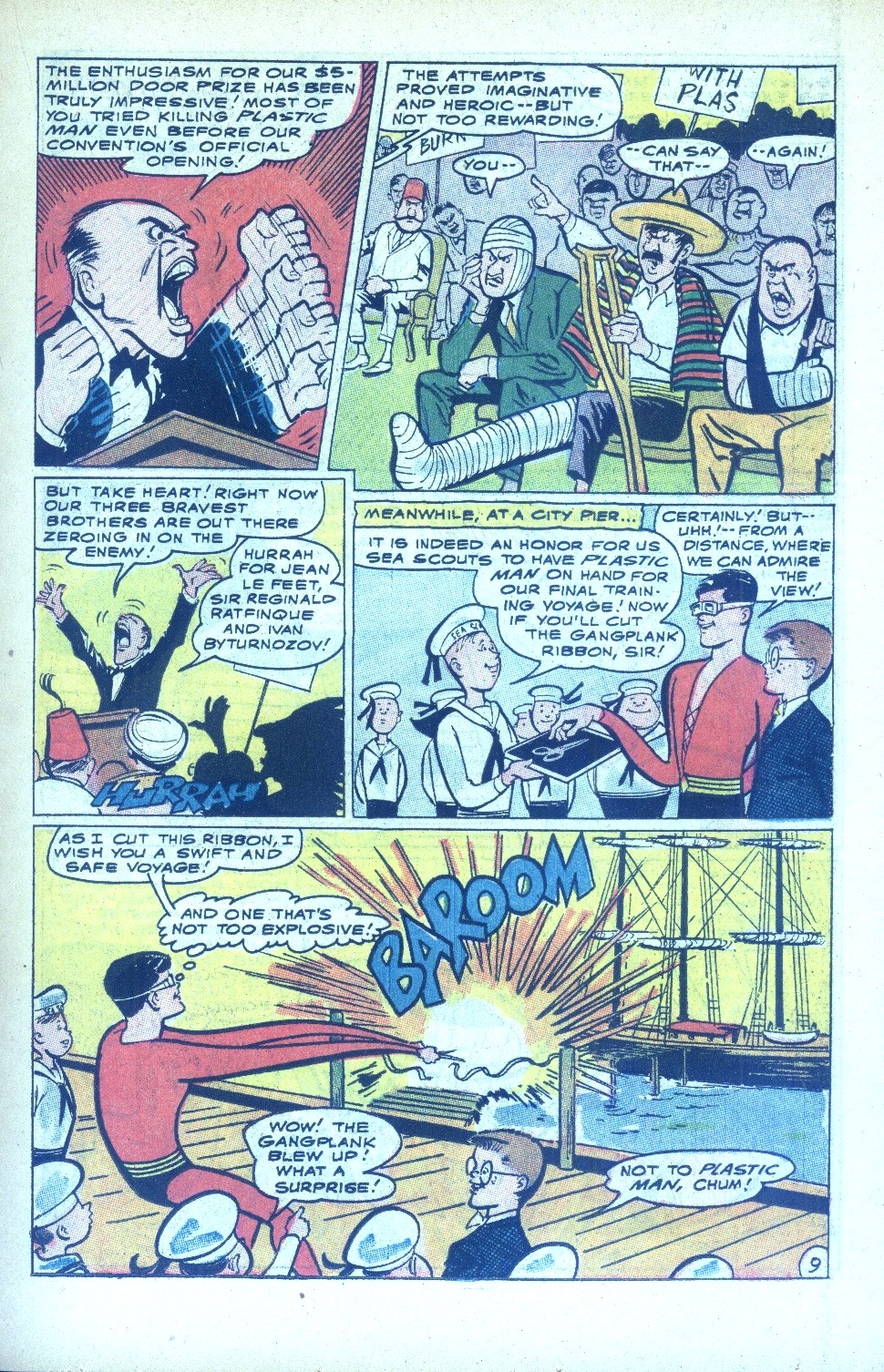 Read online Plastic Man (1966) comic -  Issue #5 - 15