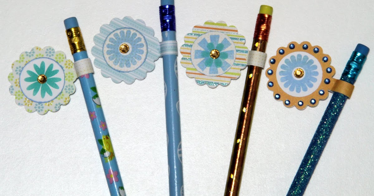 The Paper Boutique: How to Make Quick and Easy Pencil Toppers