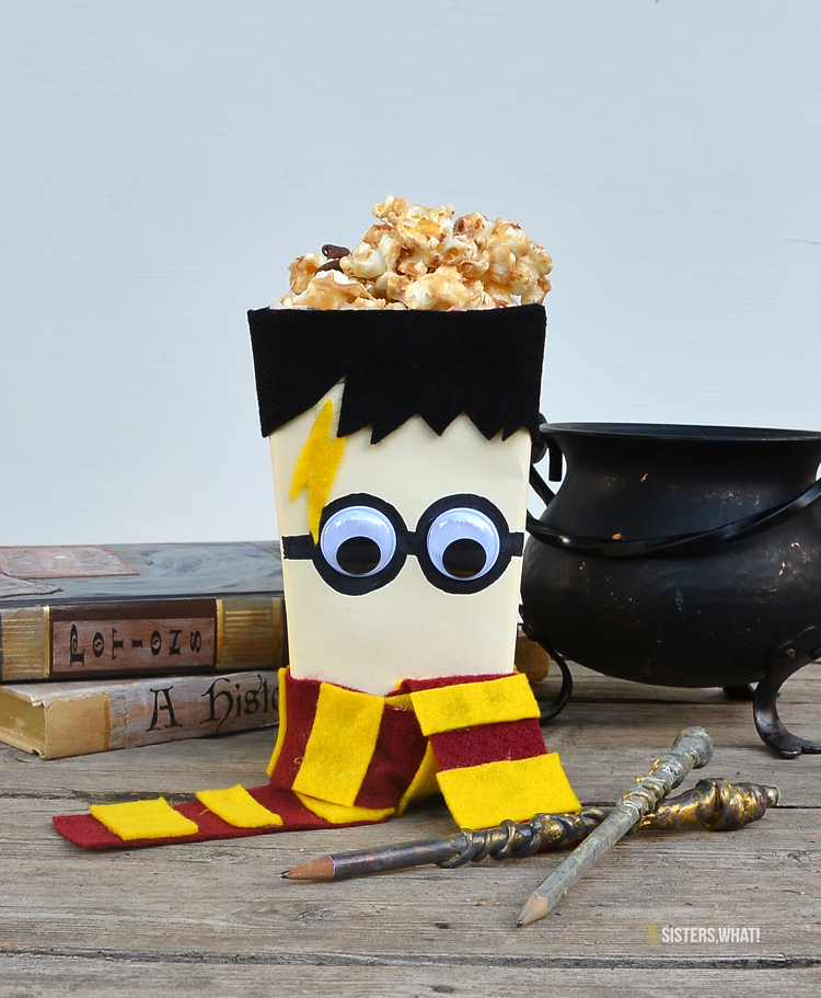 Harry Potter Marshmallow & Butterbeer Popcorn Recipe Sisters, What!