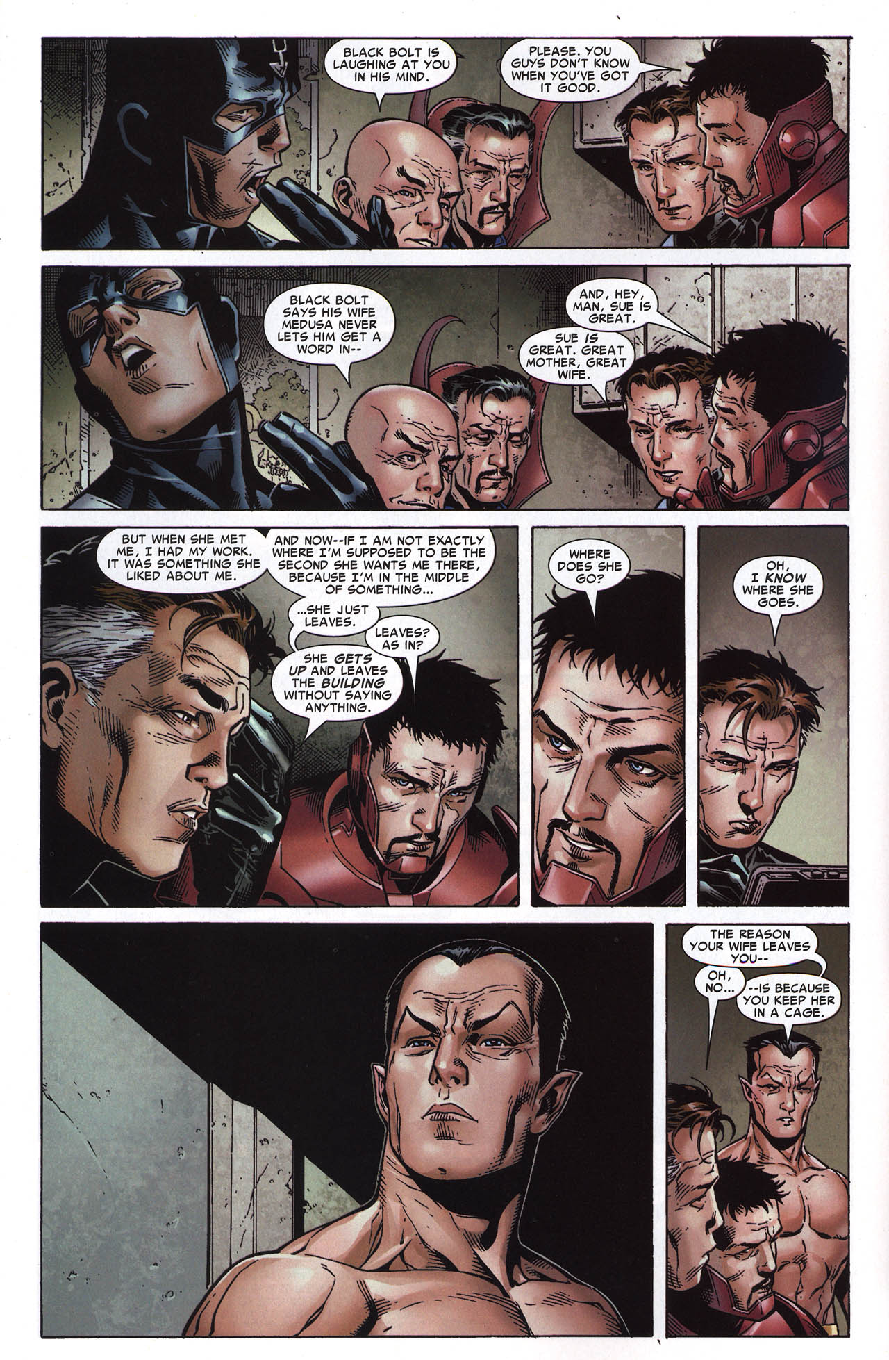 Read online New Avengers: Illuminati (2007) comic -  Issue #4 - 6