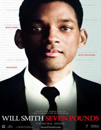 Poster Of Seven Pounds 2008 Dual Audio 140MB BRRip HEVC Mobile ESubs Free Download Watch Online Worldfree4u