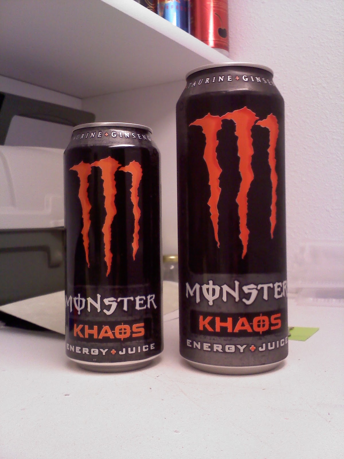 CAFFEINE! Review for Monster EnergyKhaos
