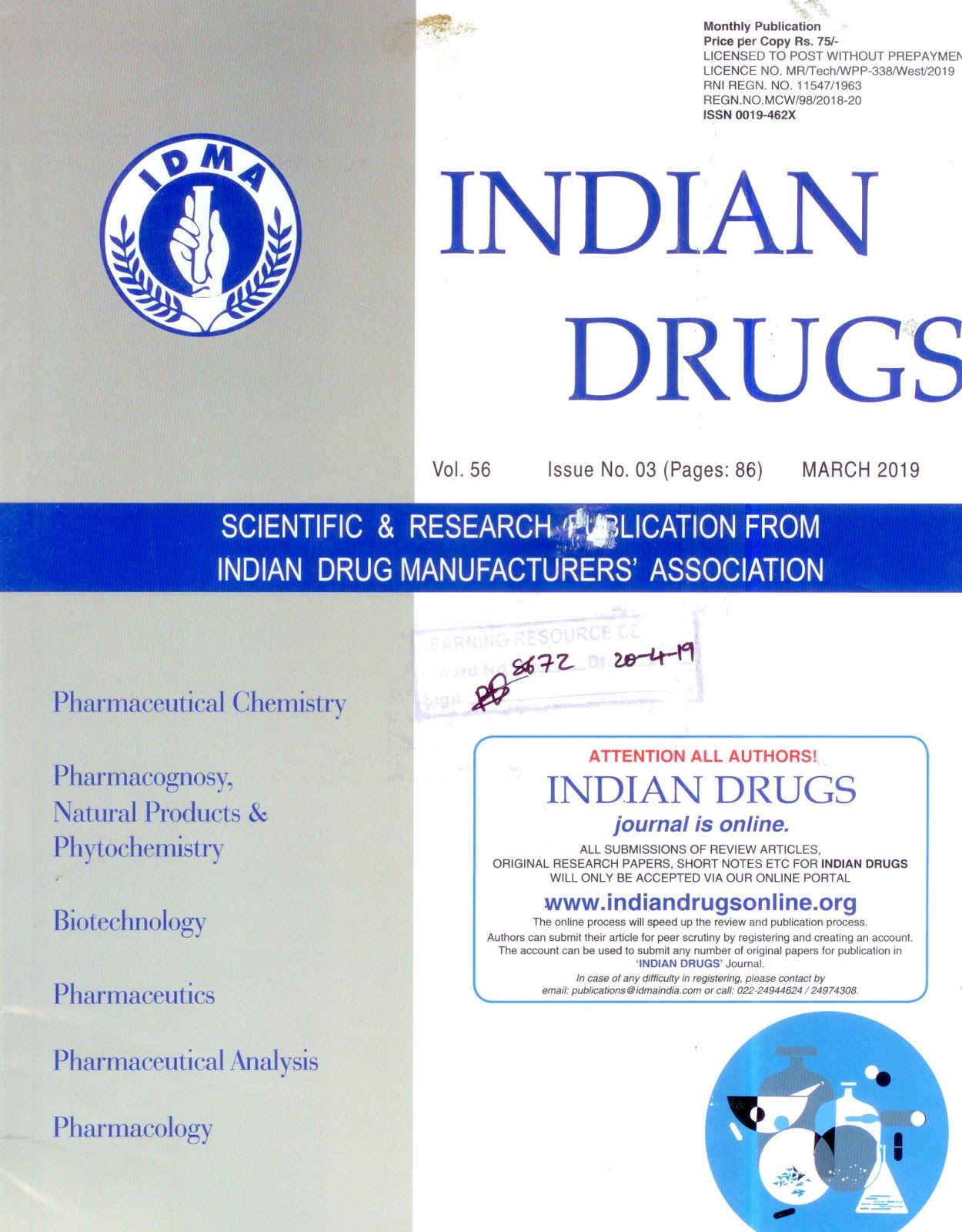 https://www.indiandrugsonline.org/current-issue