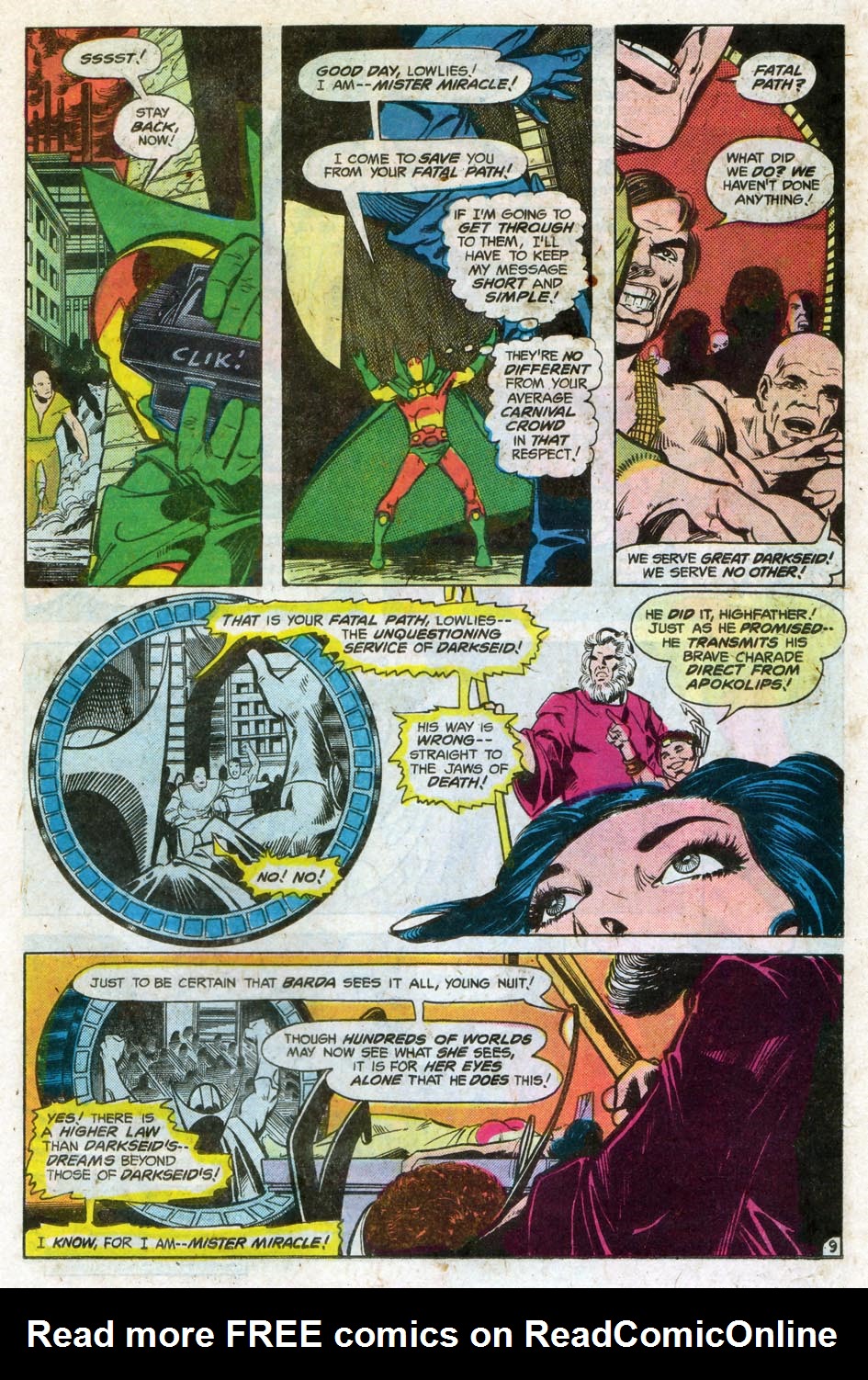 Read online Mister Miracle (1971) comic -  Issue #21 - 15