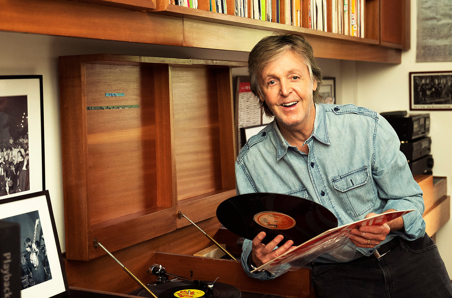 Meet the Beatles for Real: Paul's vinyl collection