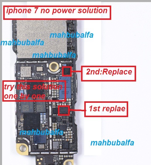 iphone 7 no power solution 100 working