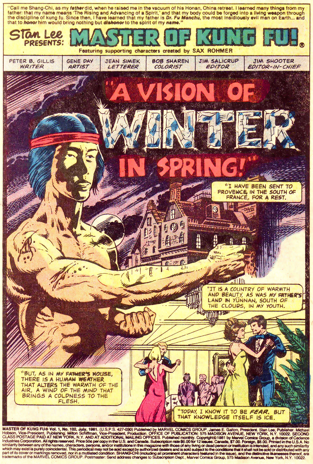 Master of Kung Fu (1974) Issue #102 #87 - English 2
